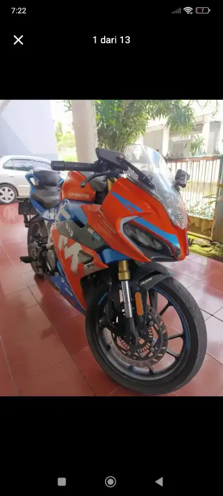 Cf MOTO 250 SR ISTIMEWA LOW KM