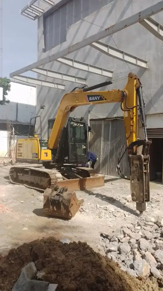 Wales 8-10 ton mini beko 5 ton siap kerja sampai tuntas