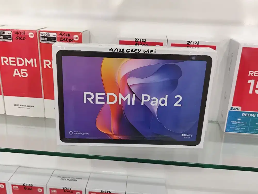 Redmi Pad 2 11 8/128 New,FREE TUMBLER,HARGA PROMO,Bisa COD