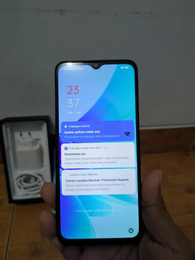 Oppo a78 warna hitam