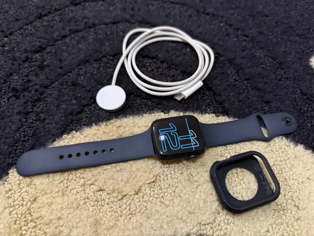 Apple watch SE gen 3 midnight 44mm GPS batangan inter X/A GARANSI