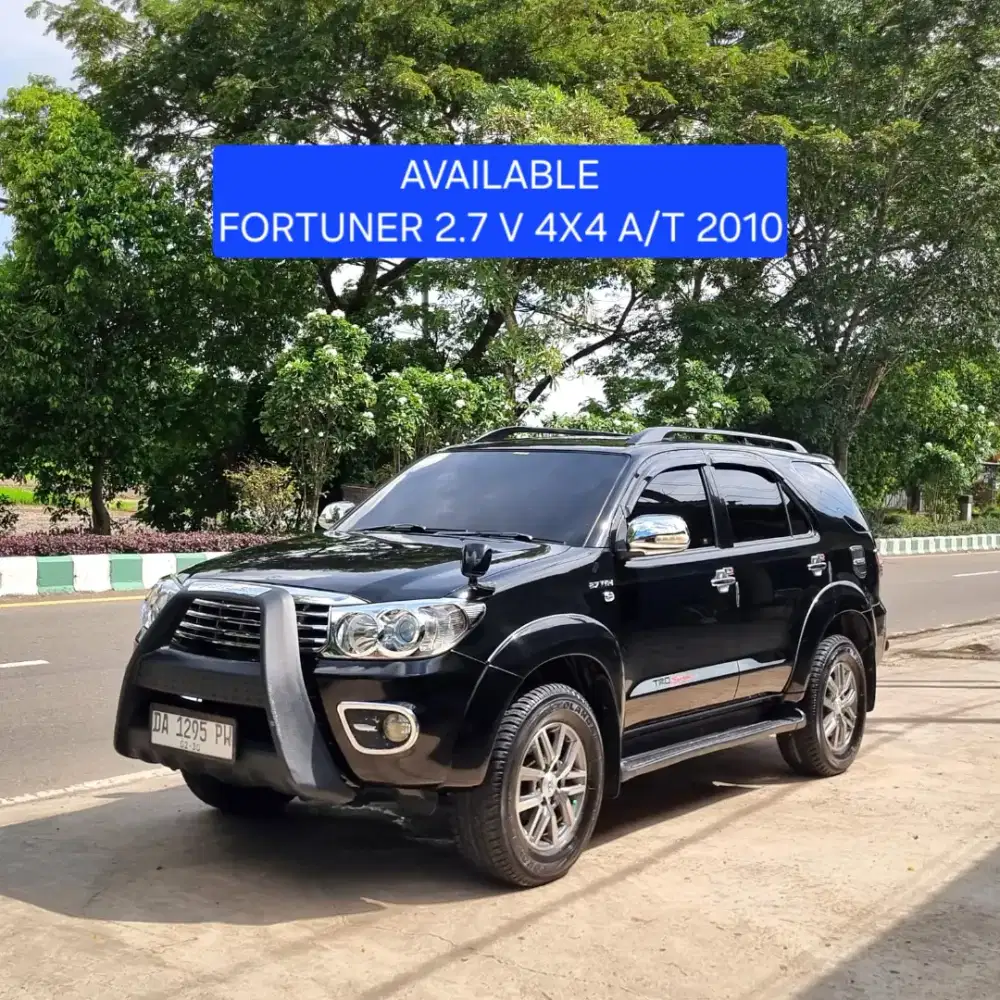Toyota fortuner 2.7 4X4 A/T 2010