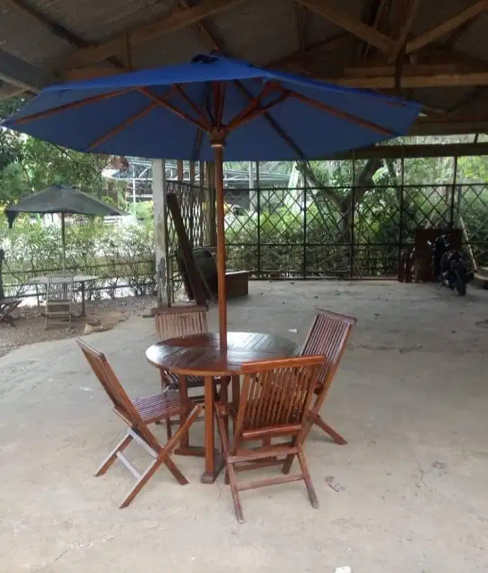 Furniture Kursi Meja Payung Angkringan / Cafe