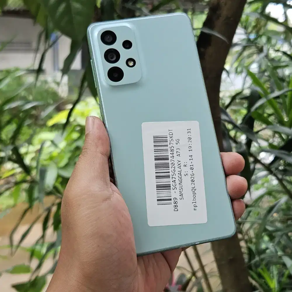 SAMSUNG GALAXY A73 5G 8/256 GB RESMI EX SEIN MULUS