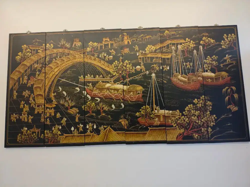 Oriental Wall Art 6 Piece