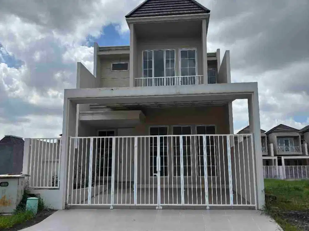 Dijual Cepat Rumah Baru Gress Puri Galaxy Jasmine Court Surabaya Timur Arief Rahman Hakim Dekat Merr