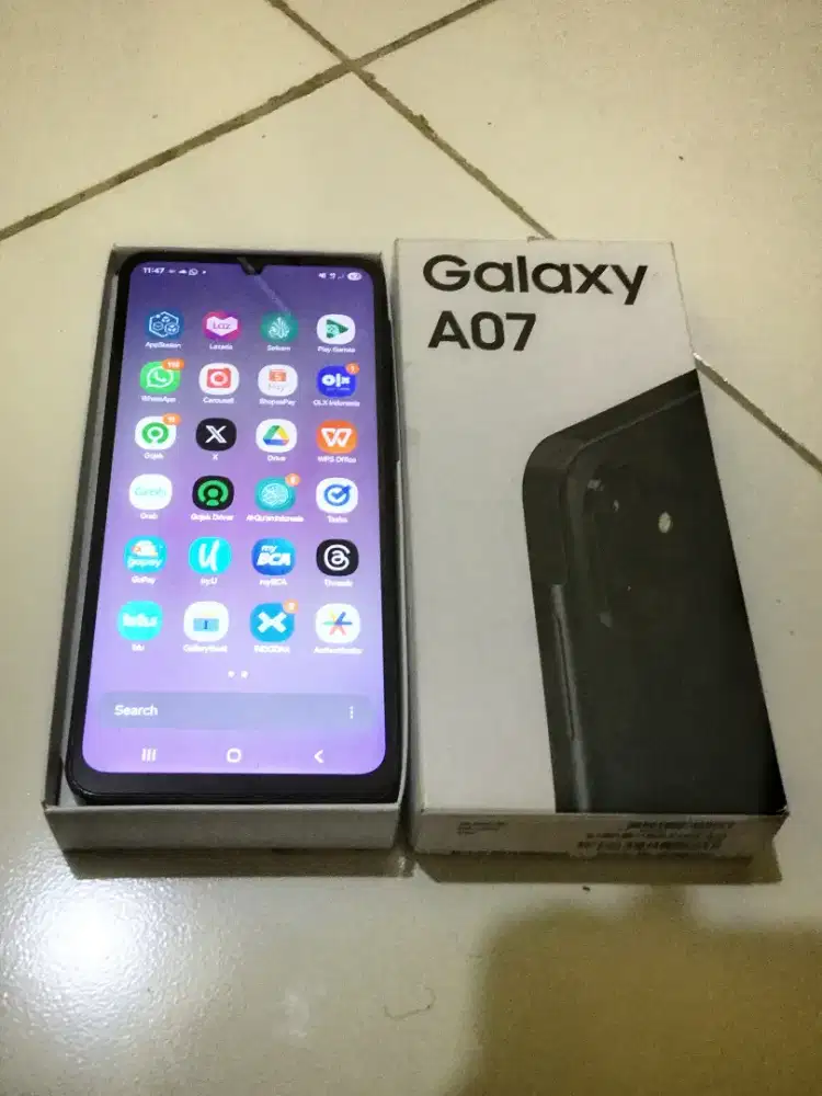 Samsung A07 4/64 baru 2 bulan
