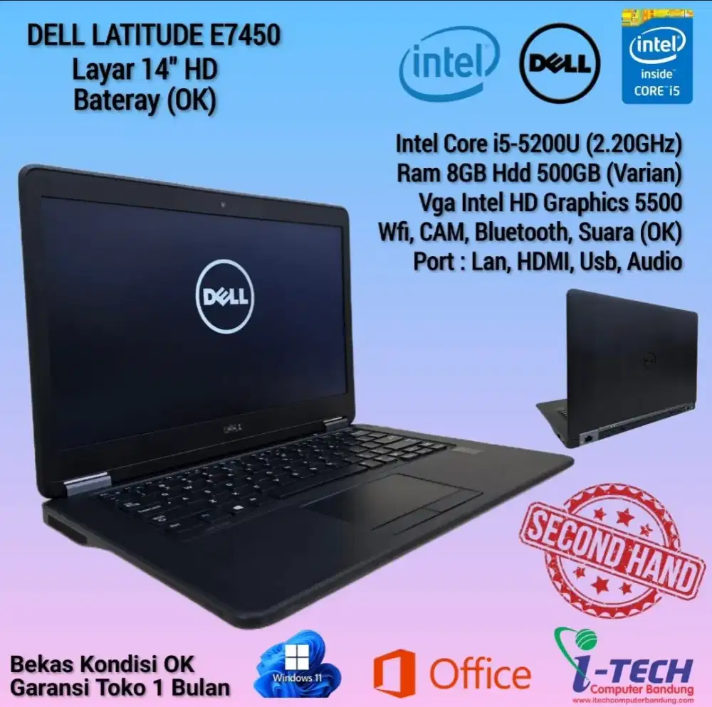 Laptop Dell Latitude E7450