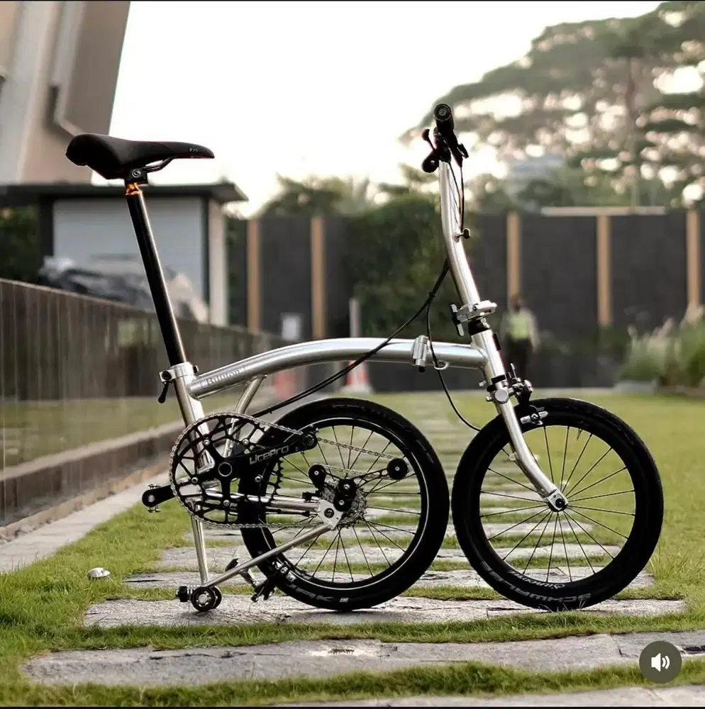 Billiton 6 Speed not Brompton EX Hadiah Bonus Helm THOUSAND like new