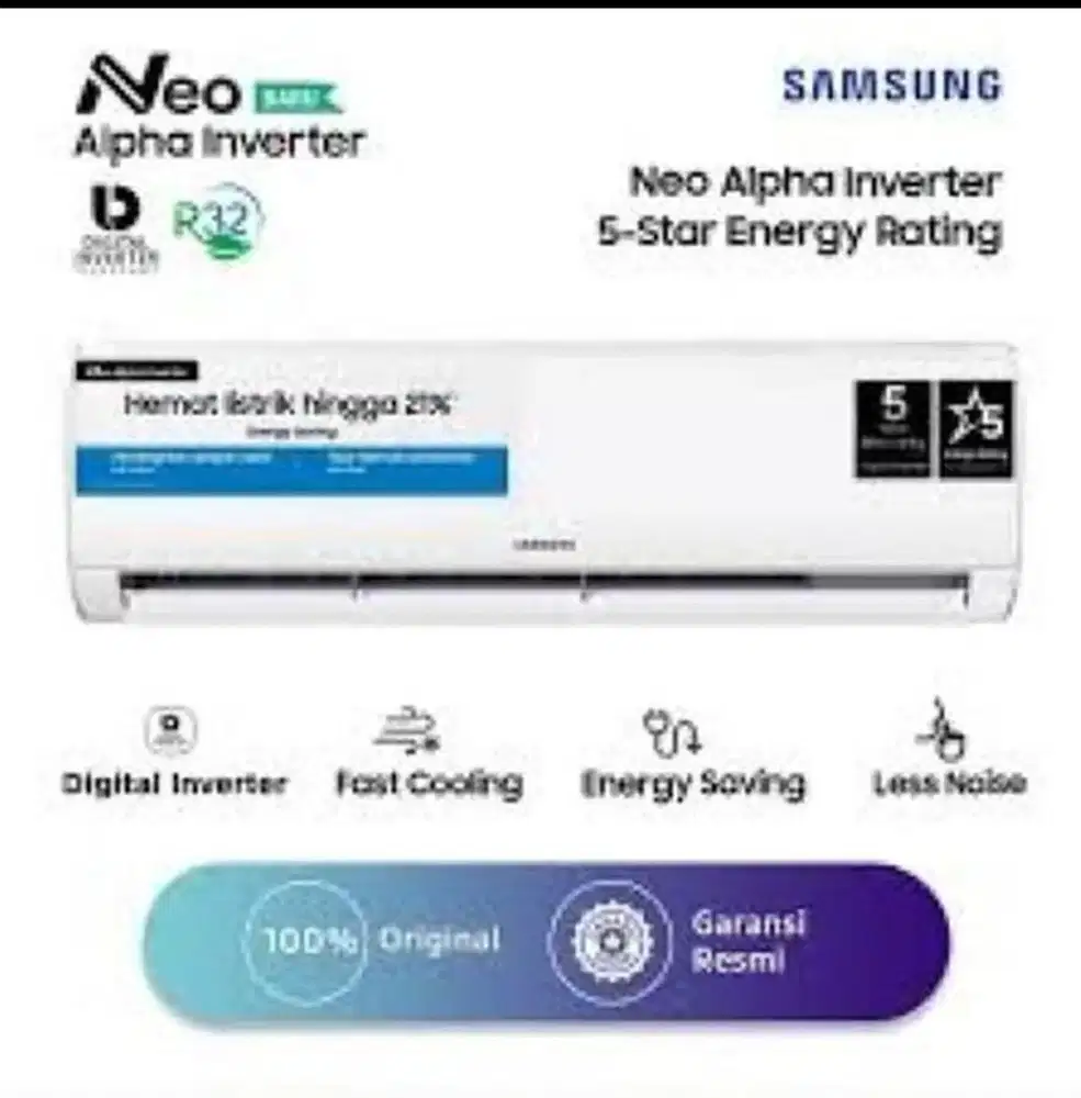 Kredit ac sdh sama pasang bnyak type2 bisa cicilan via hci free 1x