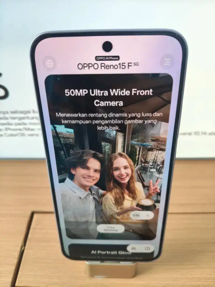 Kredit hp Oppo Reno 15F Tanpa DP0%