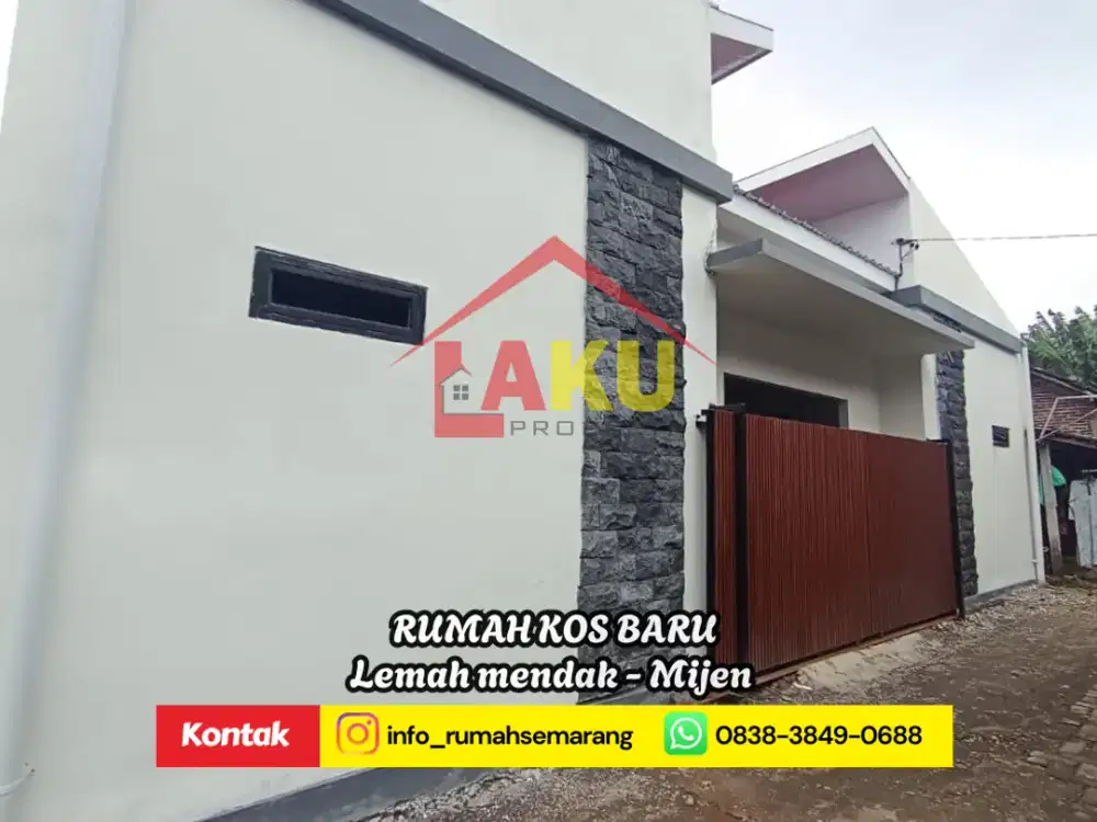 INVESTASI CERDAS! Kos Baru 7 Kamar di Mijen, Potensi Passive Income Selamanya!