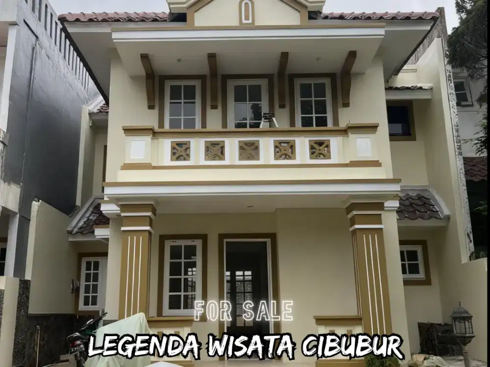 RUMAH DIJUAL DI LEGENDA WISATA CIBUBUR, DEPAN TAMAN