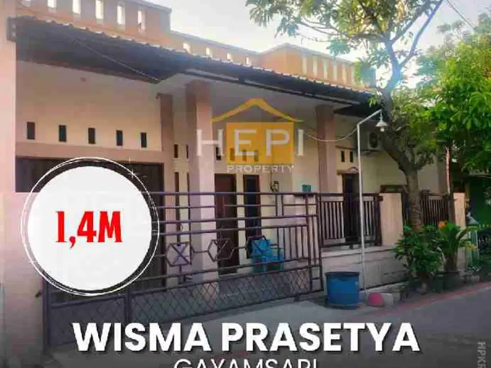Di Jual Rumah Cantik di Wisma Prasetya Gayamsari Semarang