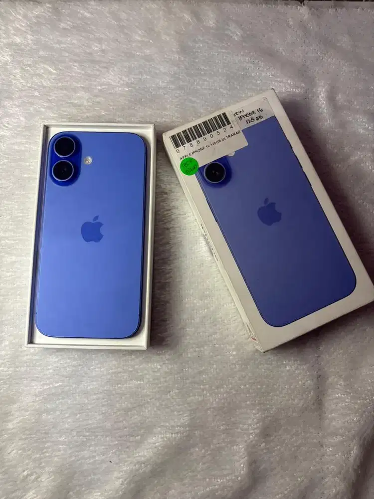 Iphone 16 128 bekas seperti baru