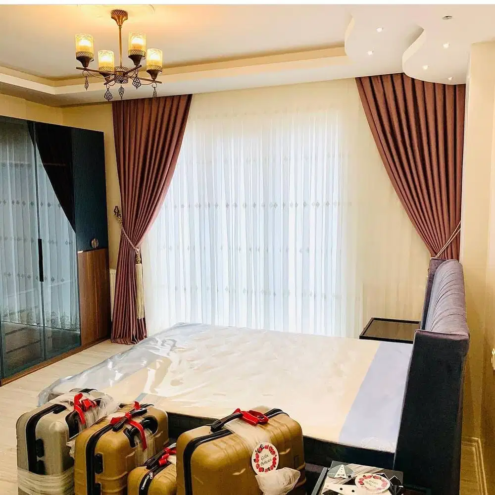 Termurah Tirai Gorden Jendela Gordyn Mewah Hordeng Model Terbaru