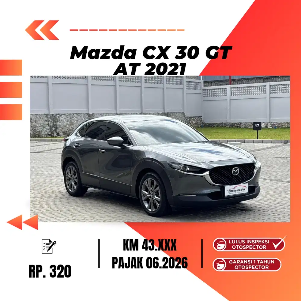 Mazda CX30 GT 2021 KM 43RB