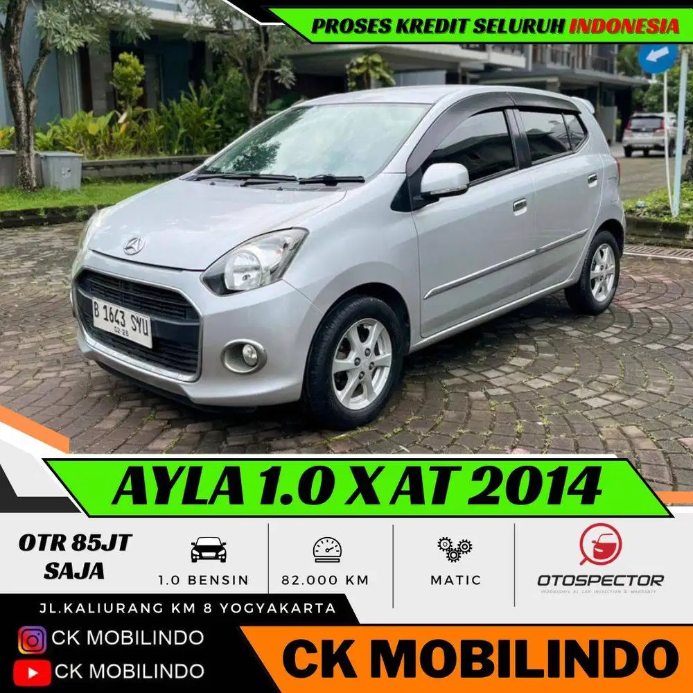 Daihatsu Ayla X Matic 2014 Pajak Baru DP Minim Agya
