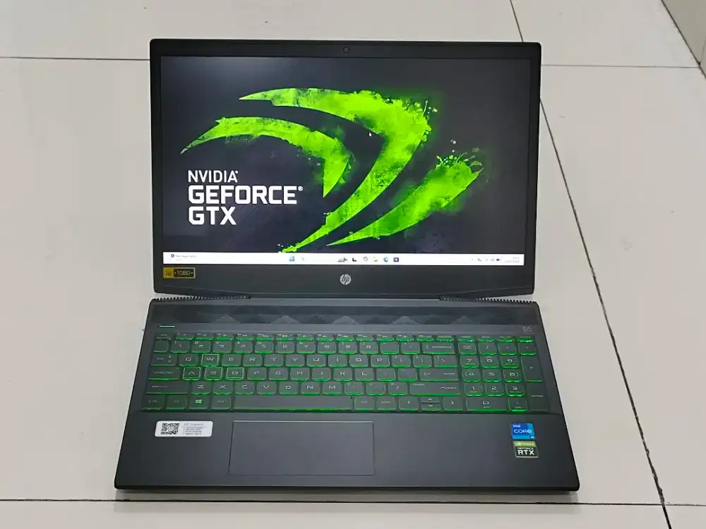 Laptop hp pavilion gaming 15 intel core i5 gen 8 nvidia gtx 1050ti