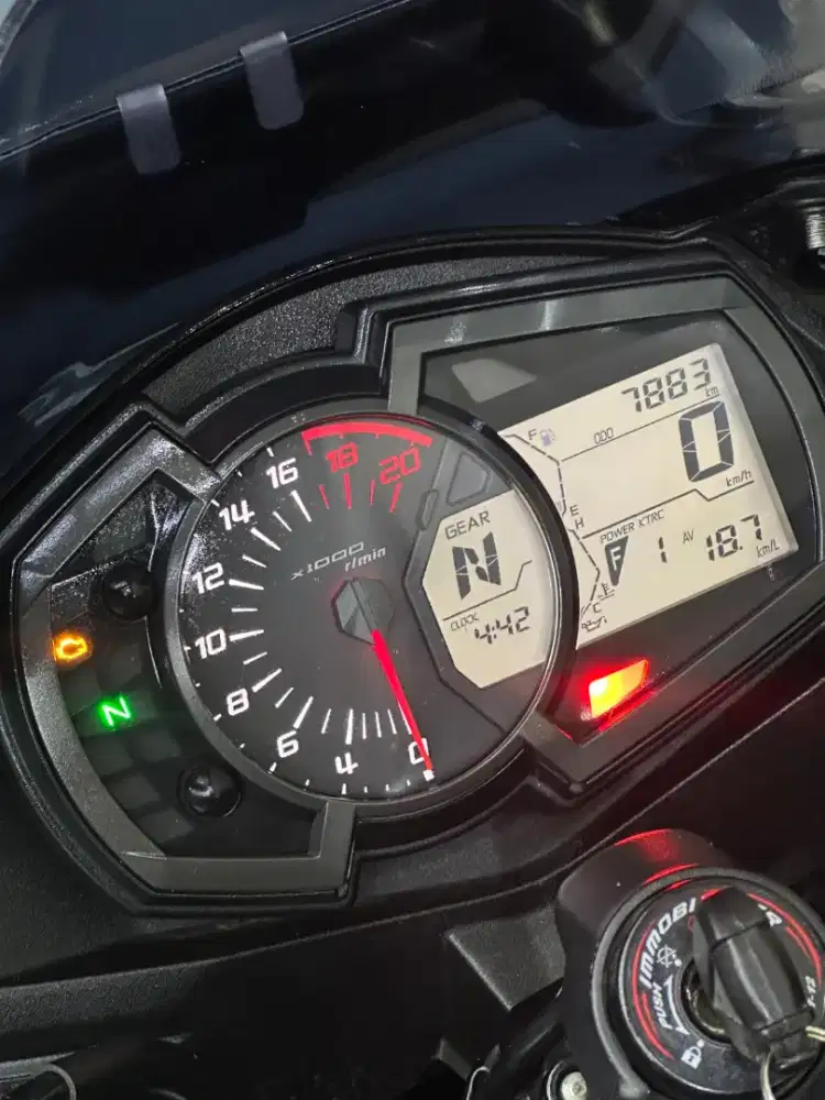 Odo 7rb Istimewa!!Kawasaki ZX25R 2021 N Asli Black Muls-Mustika Saiful