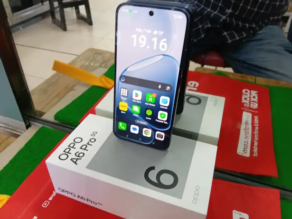 OPPO A6 PRO 5G Ram 8/256 gb mulus lengkap normal