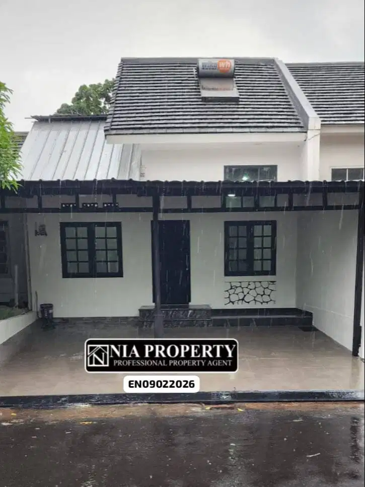 Jual Rumah Minimalis Modern Strategis Siap Huni Di Kota Wisata Cibubur