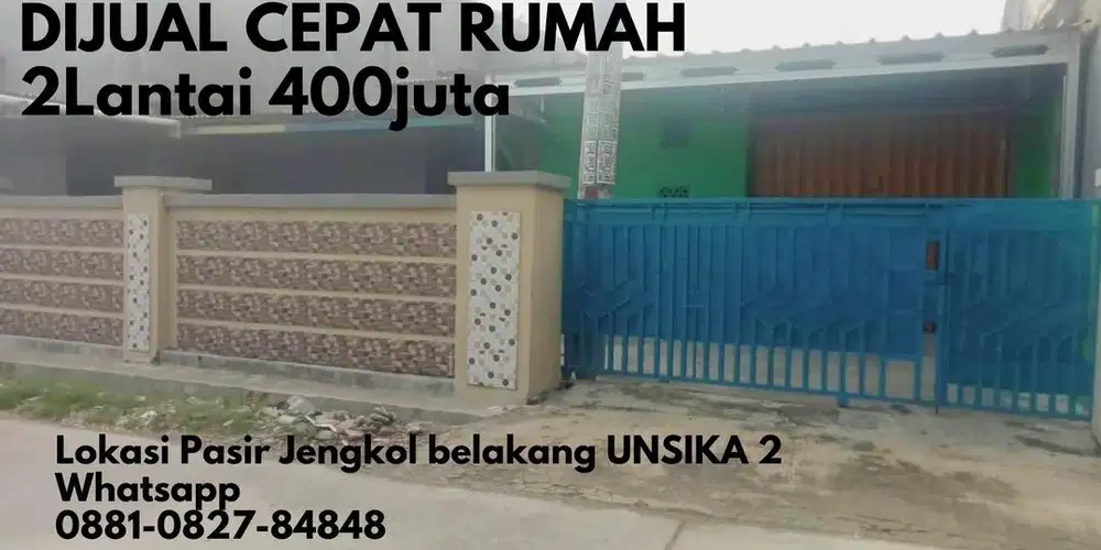 DIJUAL CEPAT RUMAH 2 LANTAI