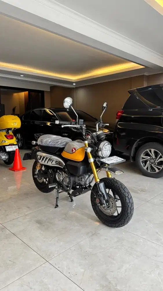 Honda Monkey 125 2022 Yellow 5 Speed