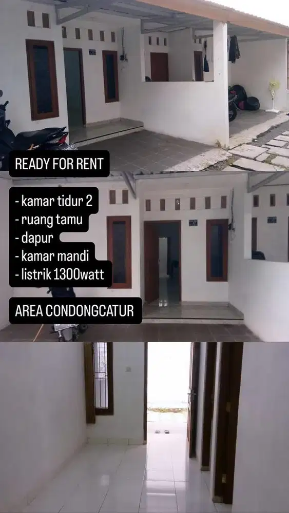 RUMAH DI KONTRAKAN DI CONDONGCATUR