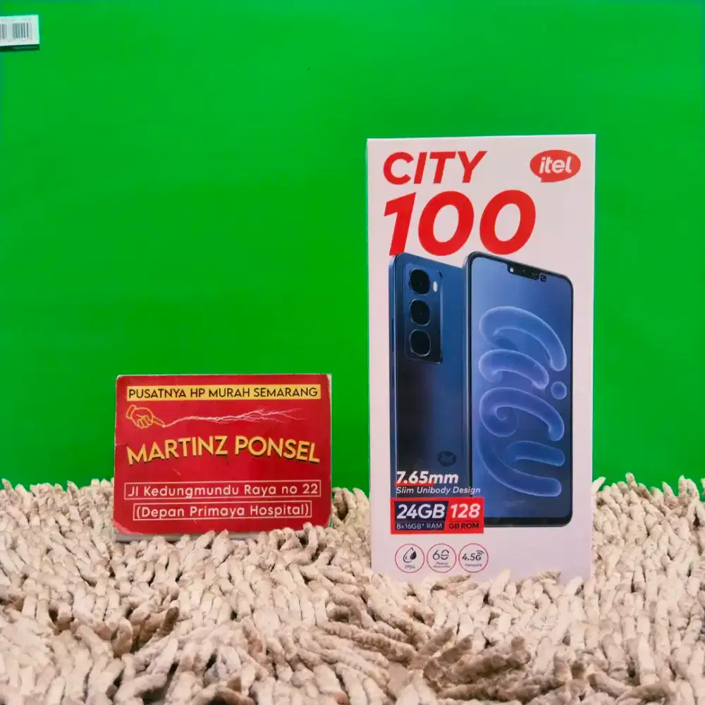 itel city 100 8/128 new termurah