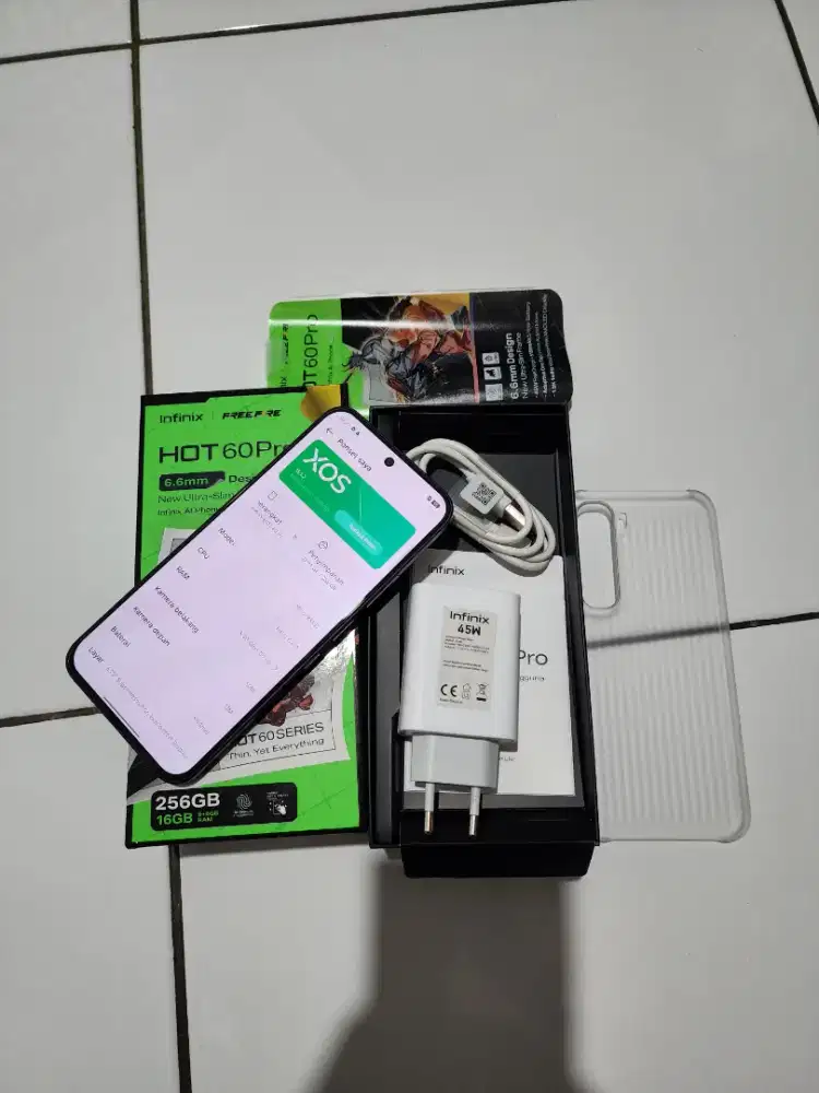 Infinix hot 60 pro fullset