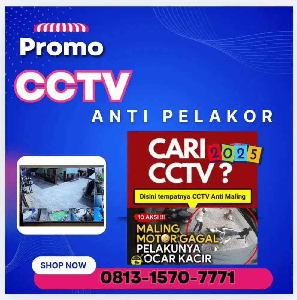 PROMO KAMERA CCTV TERMURAH BERGARANSI ONLINE DIHP