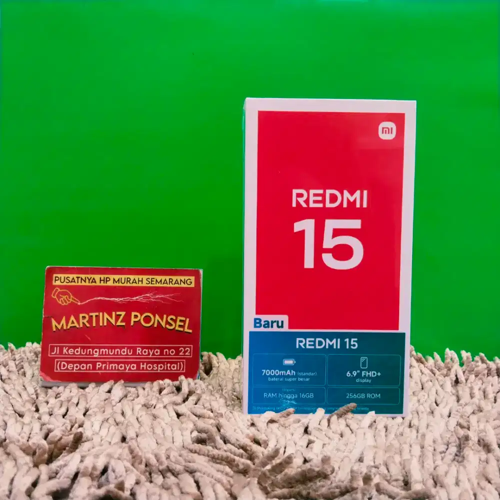 Redmi 15 8/256 new termurah
