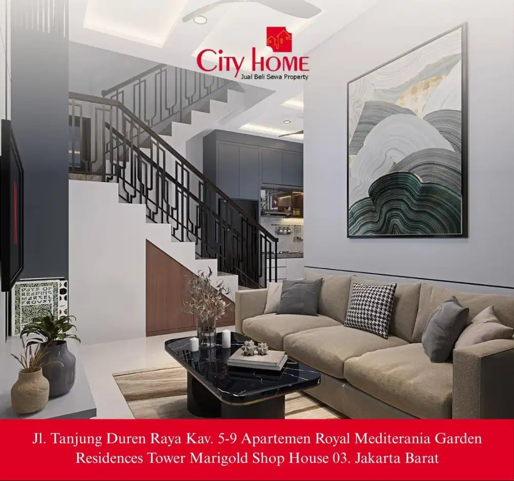 Jual Rumah Viona Reidences - Unfurnished dengan Tata Ruang Ideal