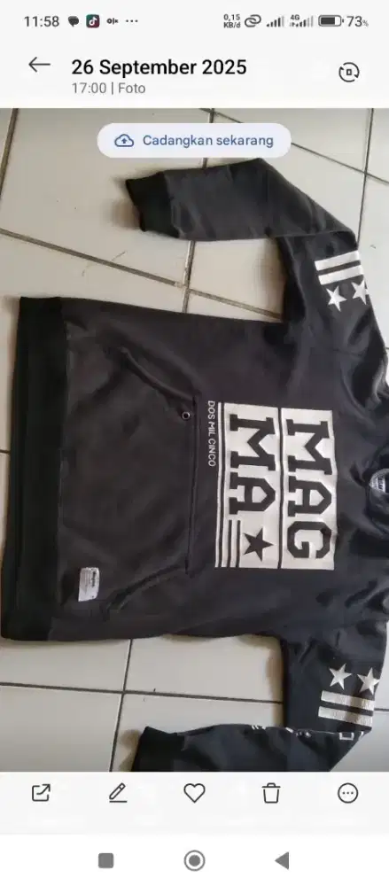 Switer magma ukuran L