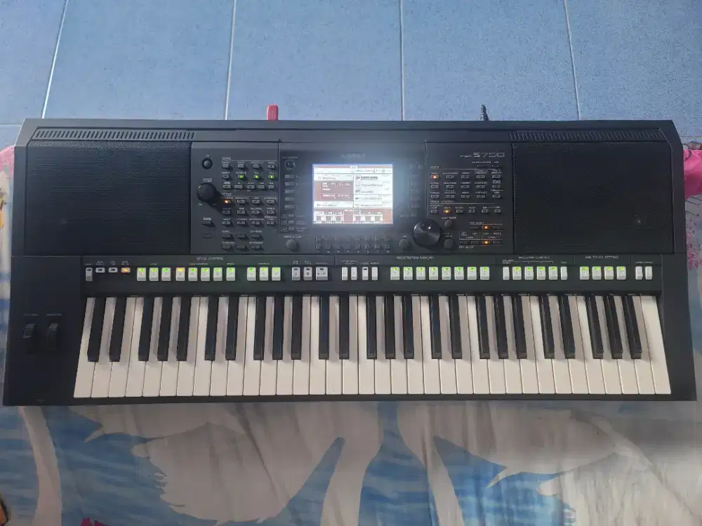 Yamaha PSR S750+adaptor ori nego