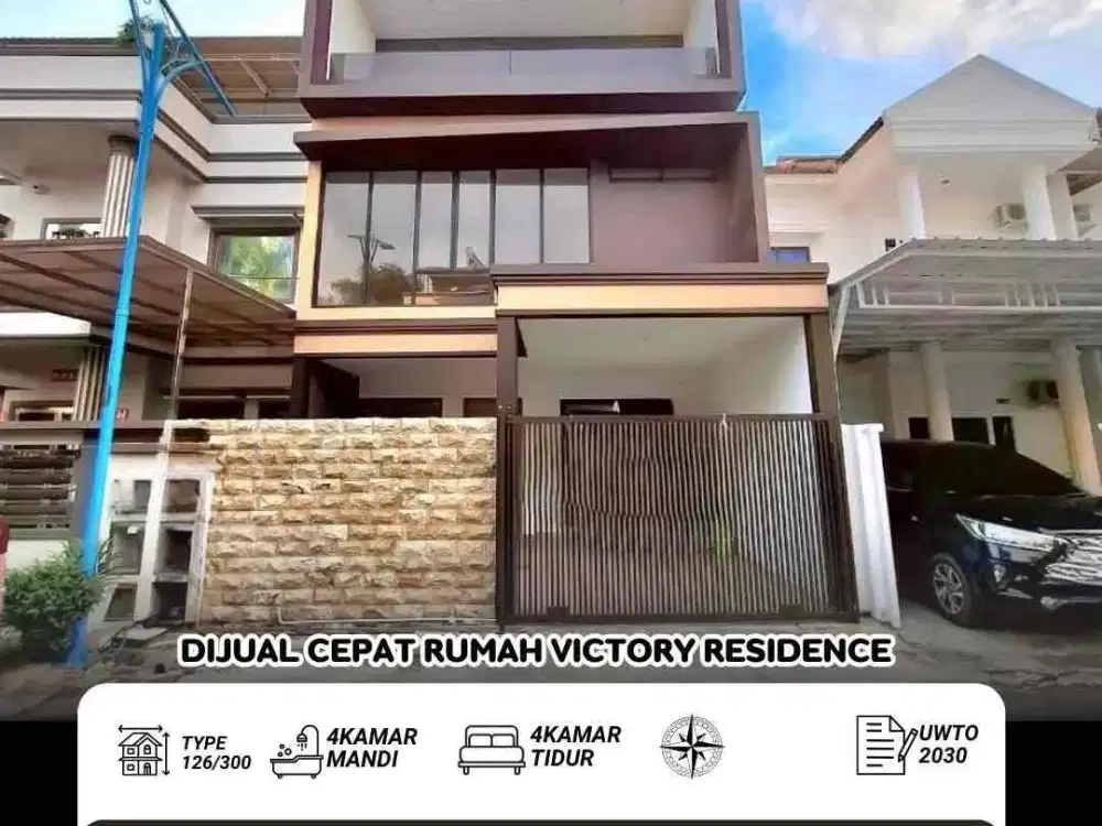 dijual full renov victory residence
