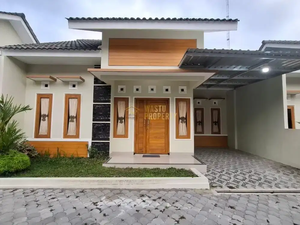 RUMAH MINIMALIS MODERN DALAM CLUSTER DEKAT SEKOLAH BUDI MULIA