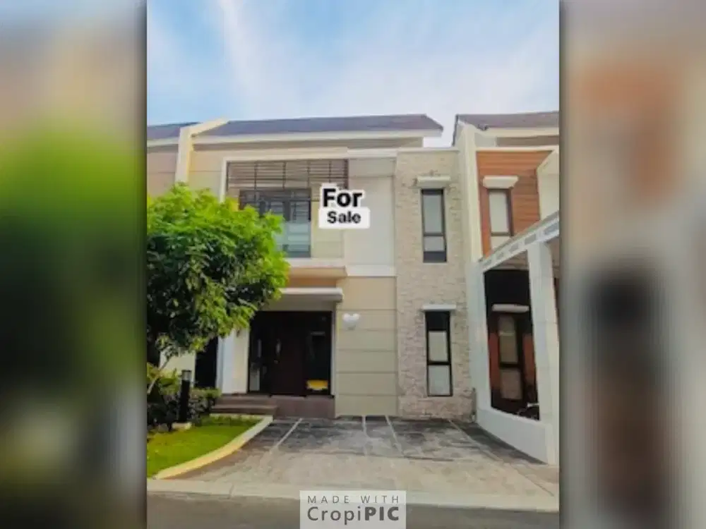 Dijual Rumah Premium Burgundy RAE Summarecon Bekasi – Semi Furnish