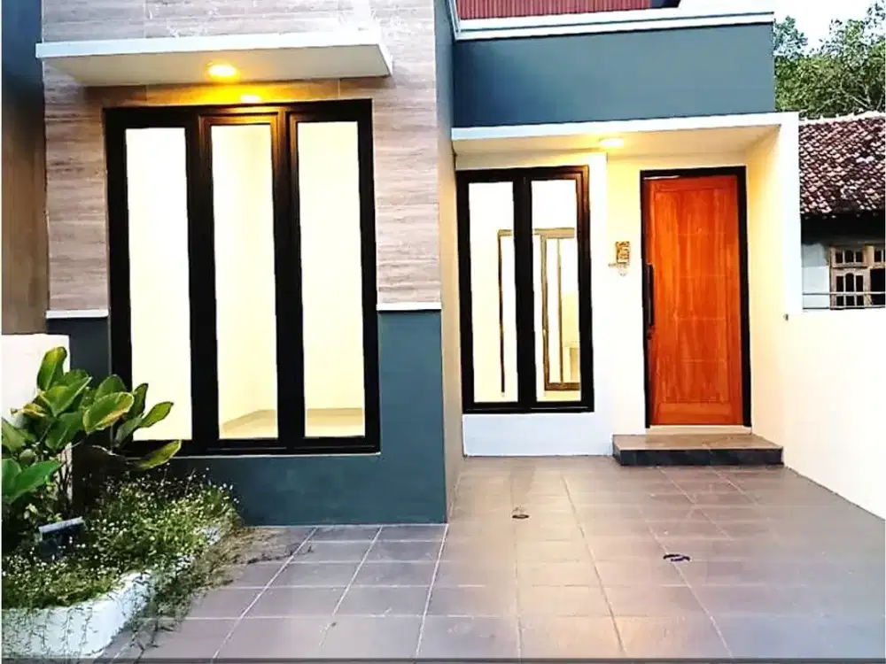 Rumah Siap Huni dekat Kampus Mercu Buana Pinggir Jalan Raya di Sedayu