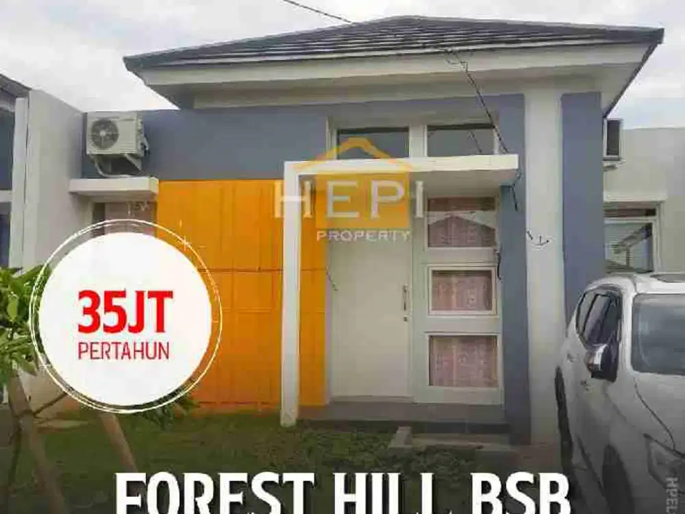 Di Sewakan Rumah Cantik di Forest Hill BSB Semarang