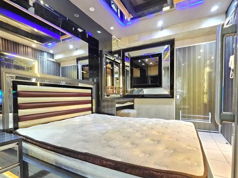 Jarang Ada! Disewa Studio 21M² Full Furnished Interior Cakep View Kota Apartemen Green Bay Pluit Greenbay