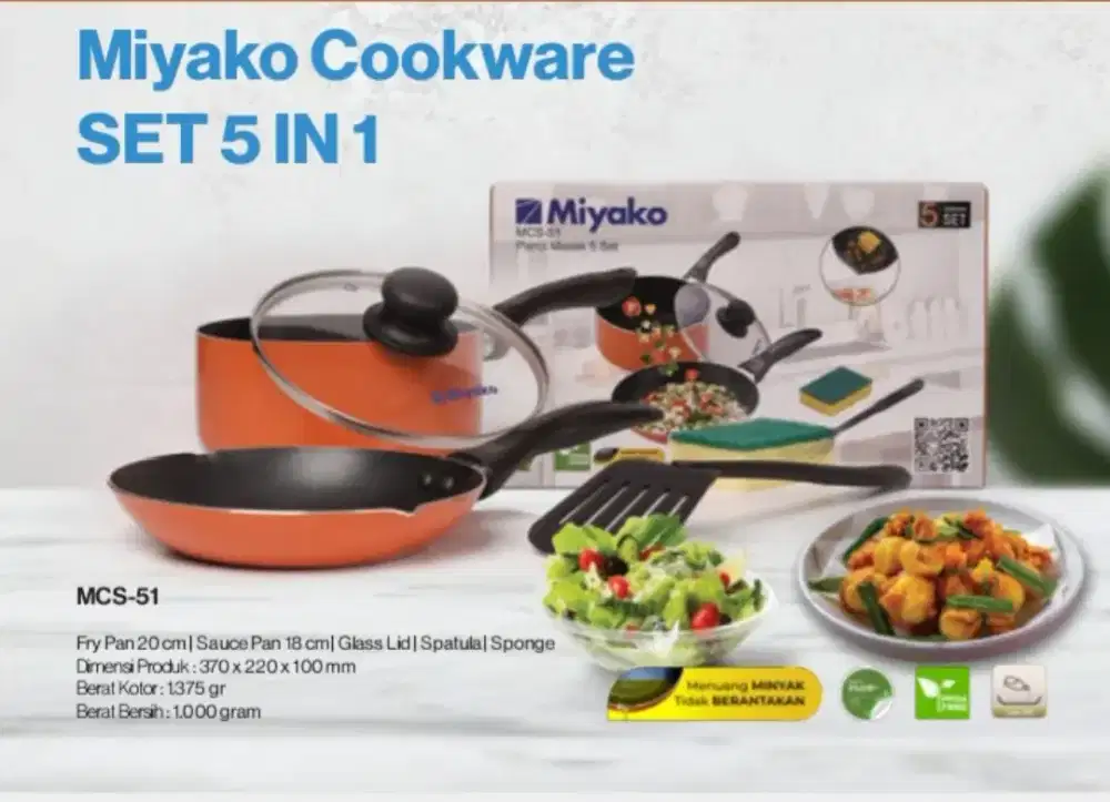 Teflon miyako masih baru