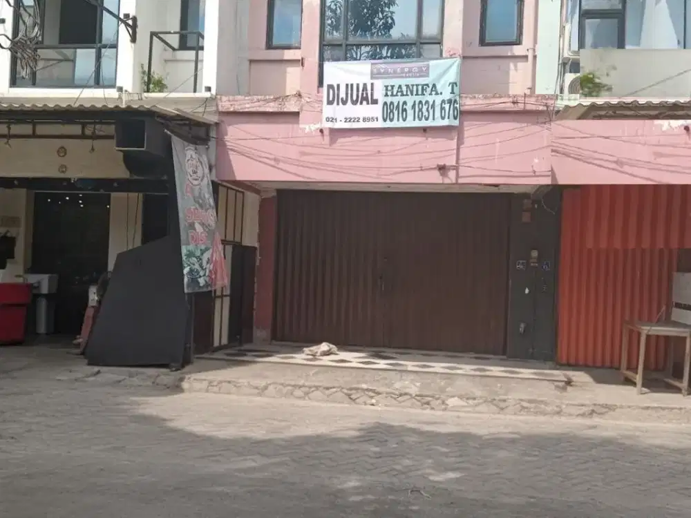 Jual Ruko Sektor 1A ramai kuliner, hadap jalan boulevard Gading Serpong, Tangerang