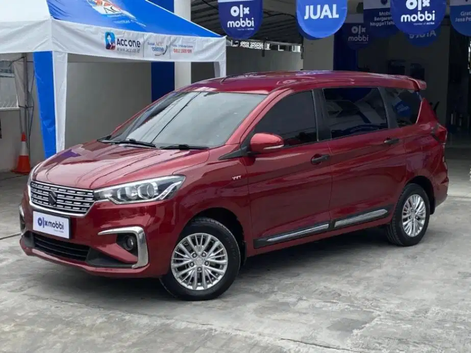 Suzuki Ertiga 1.5 GX Bensin-AT 2018 Merah BSYS