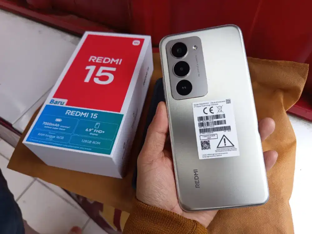 Redmi 15 NFC ram 8+8/128 mulus