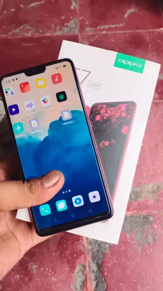 oppo f7 ram 4/64 normal mulus