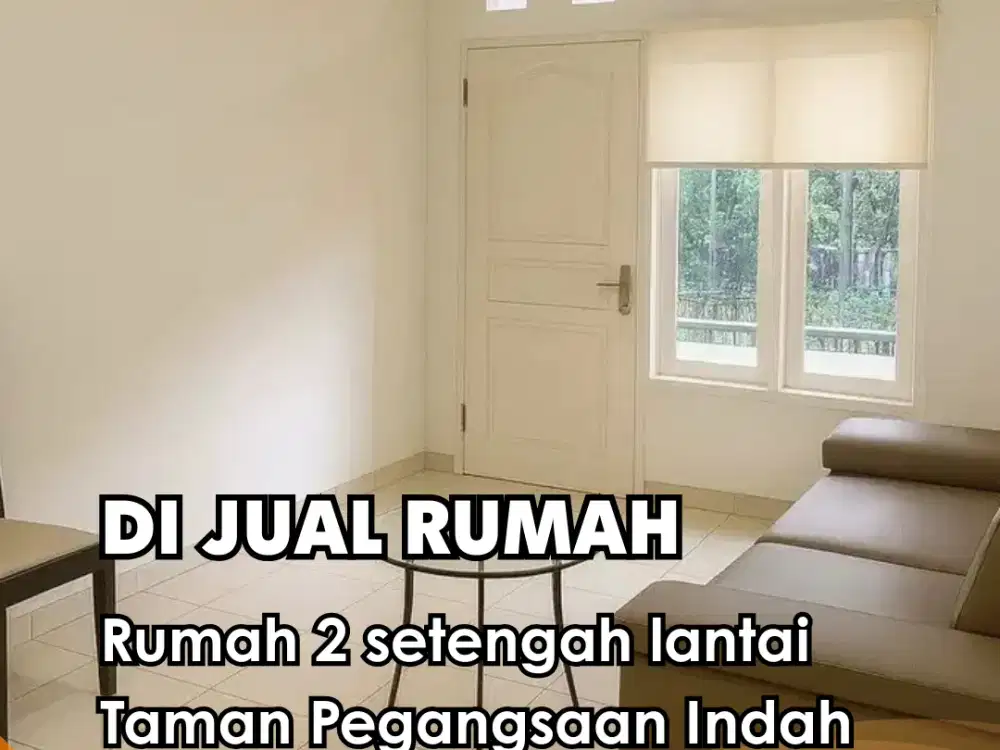 Dijual !!!  Rumah 2 setengah lantai Semi-furnished Taman Pegangsaan Indah Kelapa Gading
