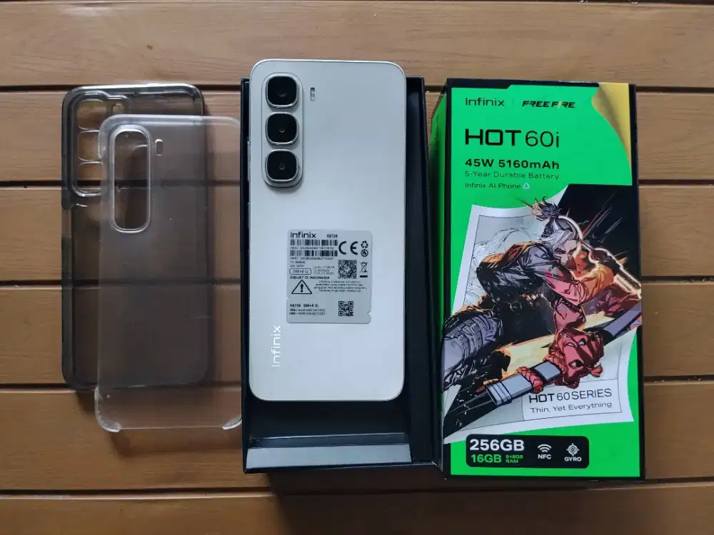 Infinix Hot 60i ram 8+8/256 mulus