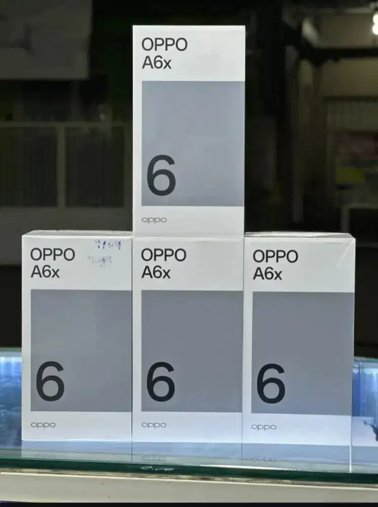 Oppo a6x 8+8 internal 128 promo terbatas